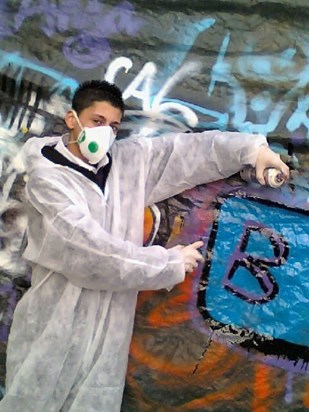 Ben loved his Graffiti art