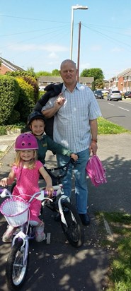 Dad always made a point in carrying the bags whenever we went out with the kids.