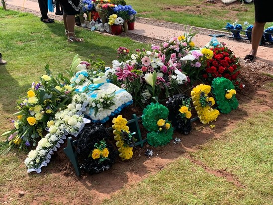 Floral Tributes to Lydia