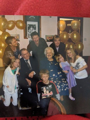 2008 - Nanny and grandad's 50th wedding anniversary