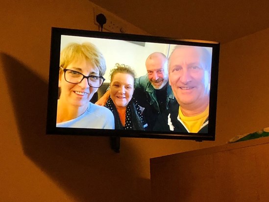 Whilst anne was in Manorlands, the TV doubled up as a electronic photo frame! 
