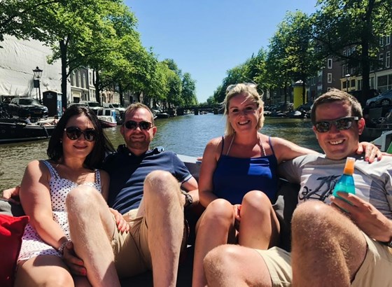 Melissa, Charlie, Rebecca & Paul: A wonderful short break in Amsterdam.