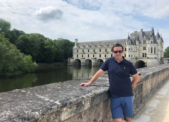 Loire Valley, and it’s many castles, château’s, which Paul knew every detail about…. Including the famous Hexangal staircase 