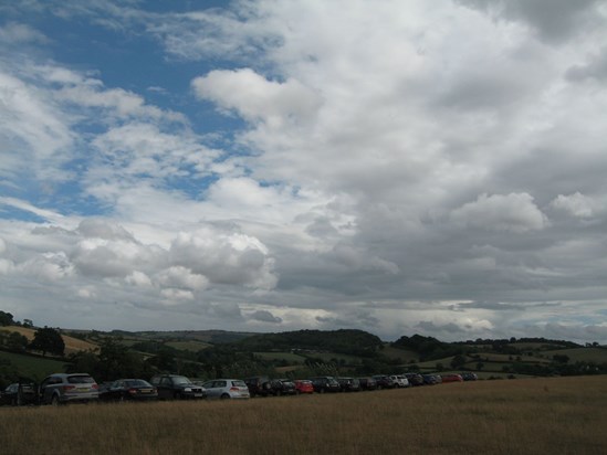 Stockman's Summer Celebration 2018 Car park field