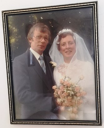 Our wedding day 5th Sept 1987