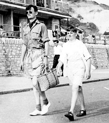 Daddy Cool With Geoffrey In Boscombe 1955 Aged 21 