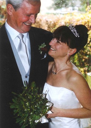 With Chubb Chubb Chubb on Her Wedding Day Nov 2006