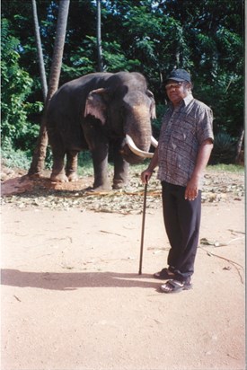 Dad loved to travel to Sri Lanka and he did so regularly
