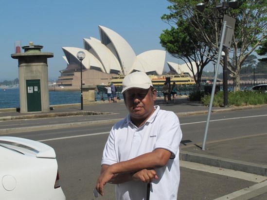 Nihal at the Sydney Opera house 2014