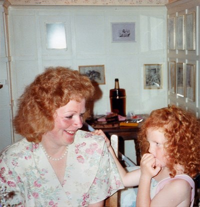 Lynne with young Saphia