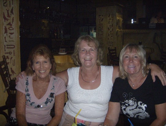 Joan, Jackie, Brenda. Girly night out 2011