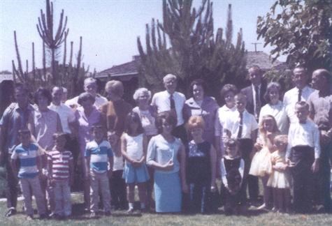 Group Family Photo   1966