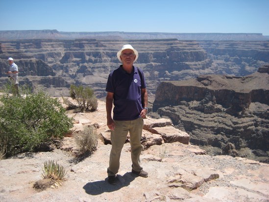 Jim at the Grand Canyon 2012