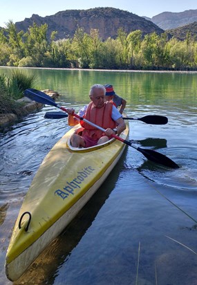 Dad canoe 2