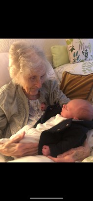 Nanny loved Mac so much ❤️❤️❤️
