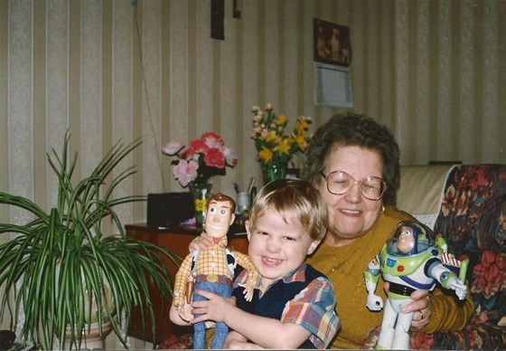 Nathan with Grandma ♥