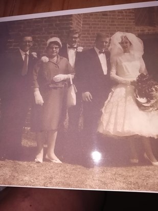 Uncle Dave at mum & Dad wedding 1961 he was best man 