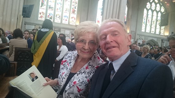 Bath Abbey Sarah's graduation 2016