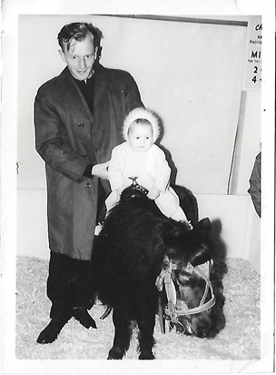 Easter fete 1965 with baby Maxine 