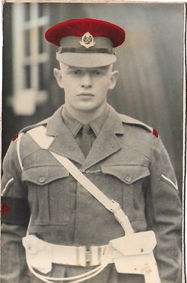 National Service - Military Police around 1955.