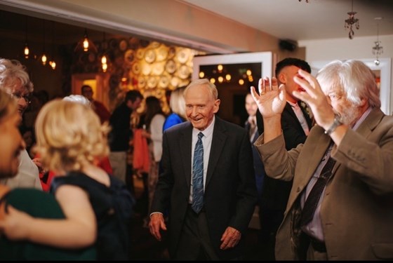 Grandad with his smile full of warmth xx 