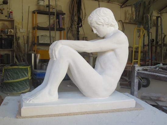 I thought this seated figure he did was really lovely