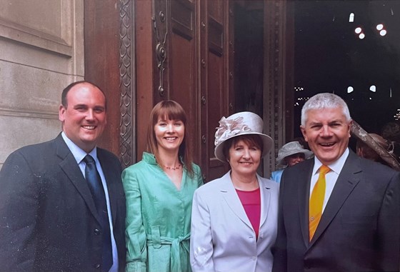 Catenian Mass 2013 - Ian, Jane, Anne, John