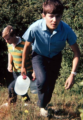 Us camping at Knockholt 1962. Met at school at 5. What times we had, John, what days!