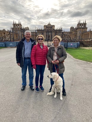 Enjoying time together at Blenheim in October 2021 x