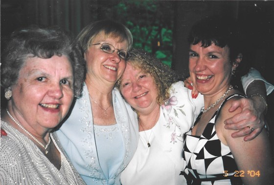 At a family wedding - May 22, 2004