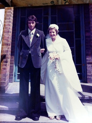 Our Wedding Day 16th July 1977