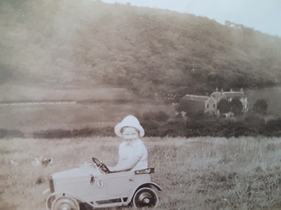 The love of cars started early on