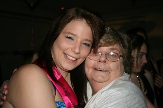 Me and my beautiful angel nanny on my 18th birthday ????