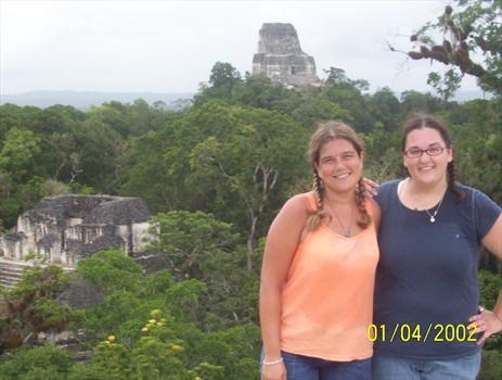 Lisa and Nellie Tikal Guatemala August 2006
