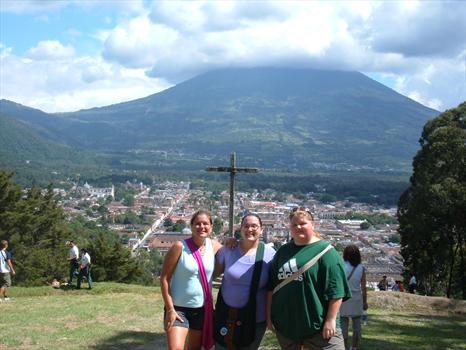 2006, the 3 of us in Guatemala