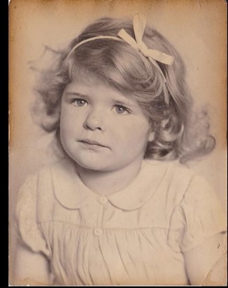 Mum as a little girl