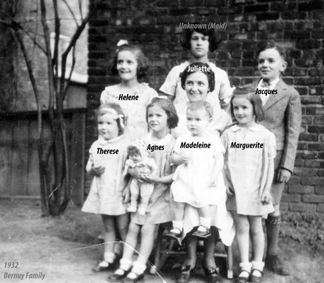 Bernuy family, 1932