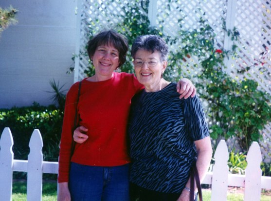 2003 Therese with daughter Marianne