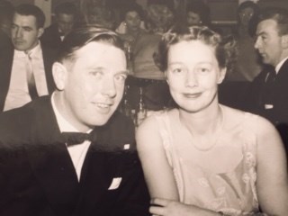 Such a happy couple, early 1950’s