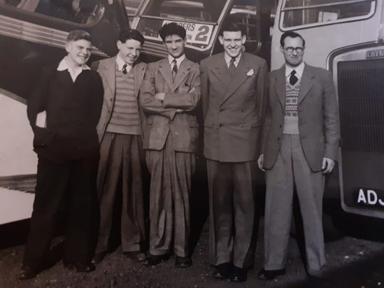 Appleton & Howards works outing to Blackpool 1951.