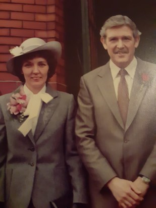 Duncan & Sues wedding 1980