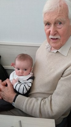 Grandad and Hazel 2018