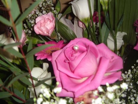 the flowers you recieved when i entered you for mum of the year and you deserved them x x