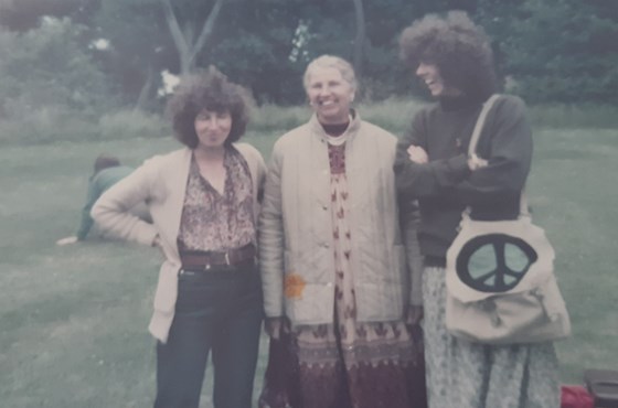 Grandma with Julie and Jane