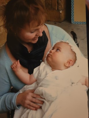 Lex at Erin’s christening 2010