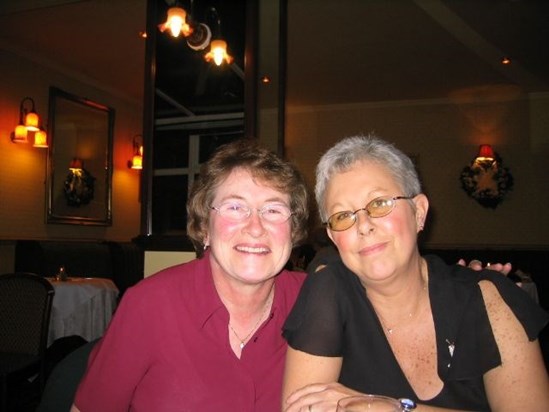 2004 Kath with her very dear friend Lesley