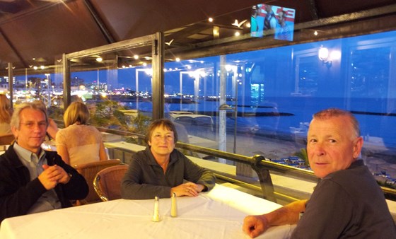 Lovely Evening Meal, Tenerife, April 2012