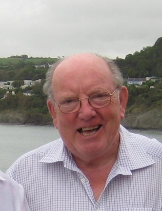 Dad in New Quay