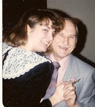 Jenny and Hal at the Holy Names Father Daughter dance 1984