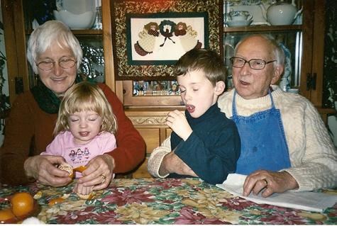 Grandpa, Grandma, Grace and Sam